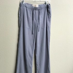 Bella Dahl grey wide leg pants